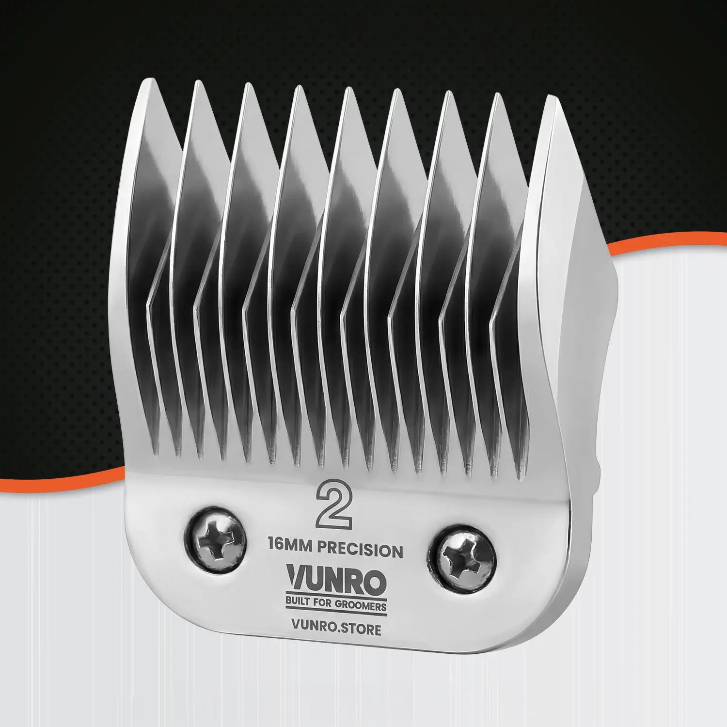 #2 Ceramic Skip Tooth Dog Clipper Blade (16mm)